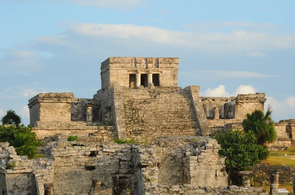 Ruinas de la antigua civilización maya — Foto de Stock