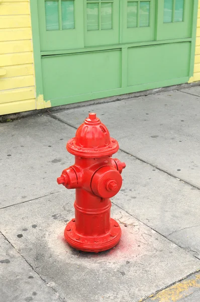 Red fire hydrant — Stock Photo, Image