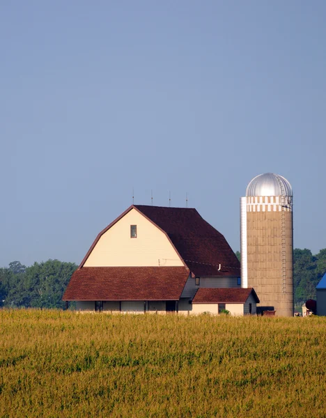 Fazenda na américa rural — Fotografia de Stock