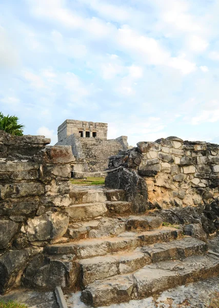 Antiguo templo maya — Foto de Stock