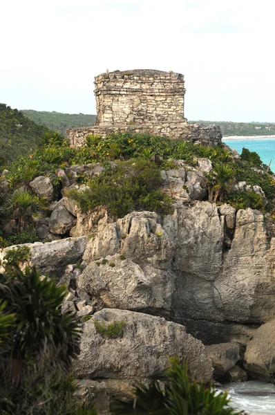 Dios de los Vientos Templo Maya —  Fotos de Stock