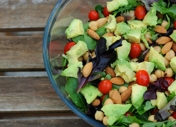 karışık yeşil salata