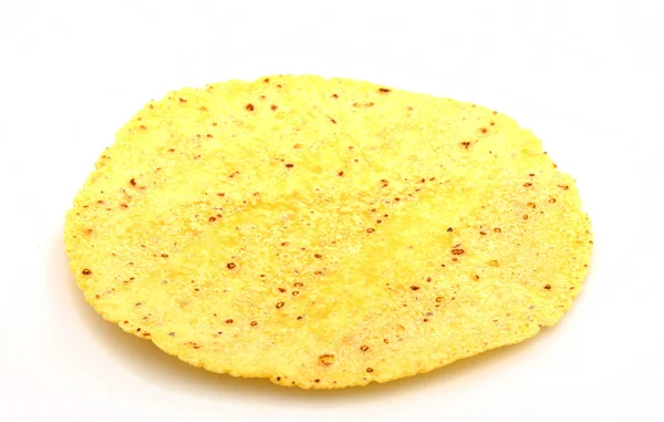 Vanlig majs tortilla — Stockfoto