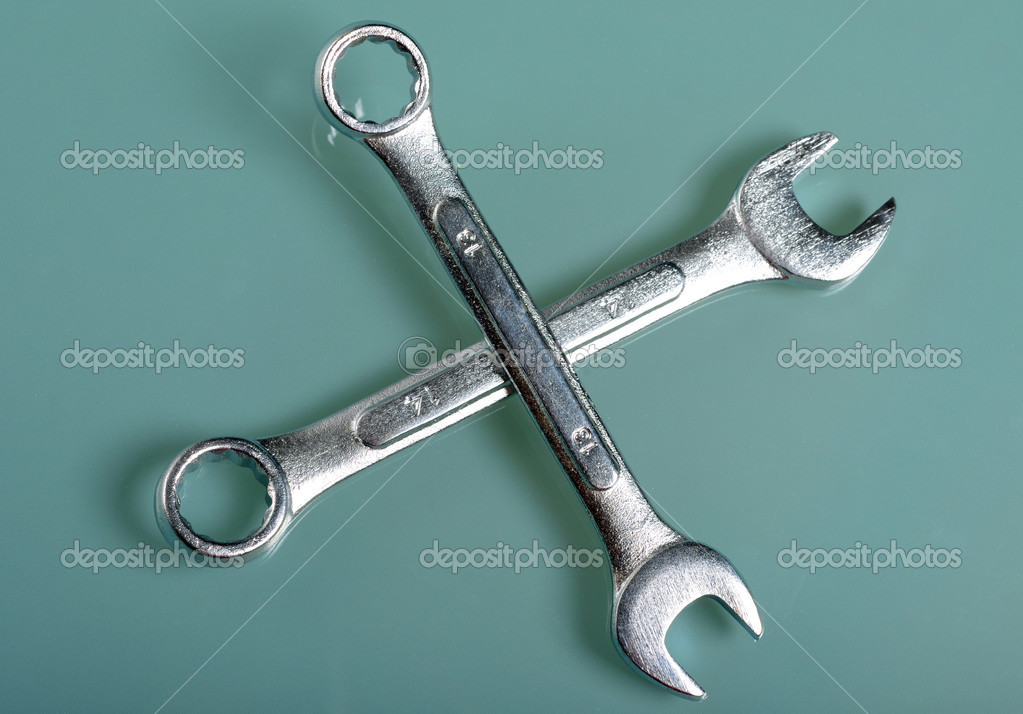 Two wrenches — Stock Photo © ftlaudgirl 23991837