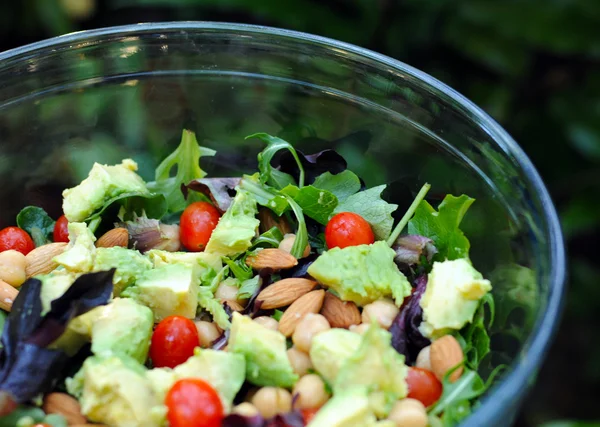 Salada vegan saudável — Fotografia de Stock