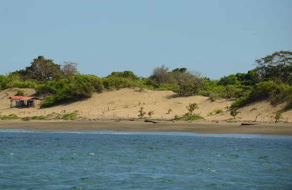 Dune di sabbia sull'oceano a Panama — Foto Stock
