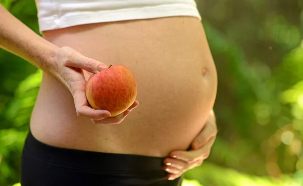 Ernährung während der Schwangerschaft — Stockfoto