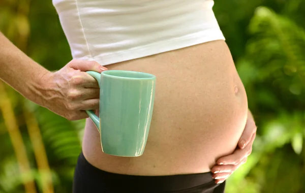 Cafeína o café durante el embarazo — Foto de Stock