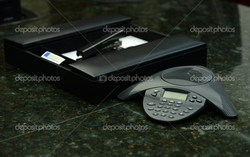 Business teleconference call — Stock Photo © ftlaudgirl #28643971