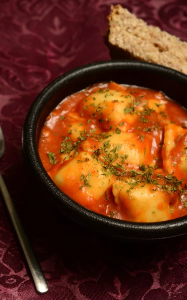 Ravioli pasta — Stock Photo, Image