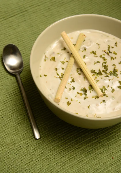 Lemongrass soup for thai cuisine — Stock Photo, Image