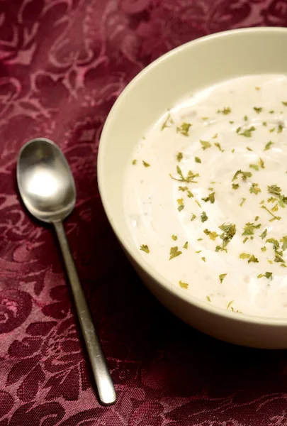 Savory soup — Stock Photo, Image