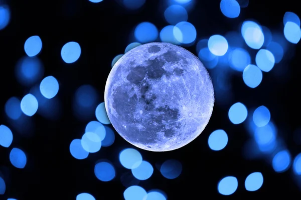 Luna azul — Foto de Stock