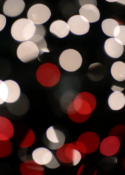 Siyah, beyaz ve kırmızı arka ışıklar — Stok fotoğraf