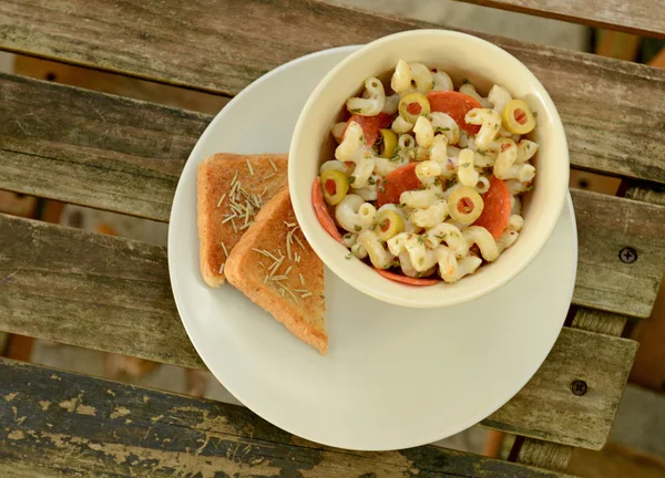 Healthy pastsa lunch — Stock Photo, Image