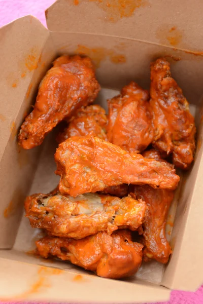 Hot chicken wings — Stock Photo, Image