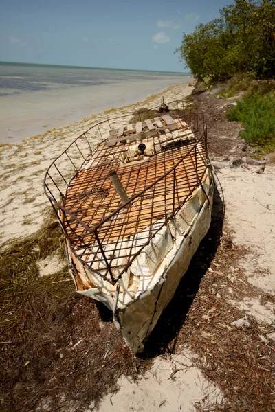 Kubánský uprchlík vor — Stock fotografie