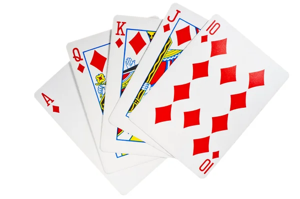 Royal flush — Stock Photo, Image