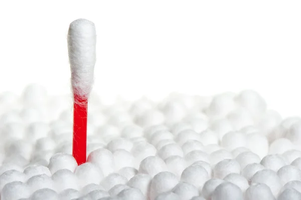 Q-tip stands out from the crowd of other — Stock Photo, Image