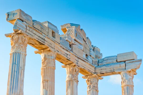 Upper part of the Temple of Apollo in Side, Turkey — Stock Photo, Image