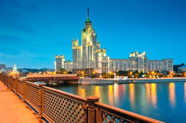 gece sahne tarihi bir Merkezi Moskova