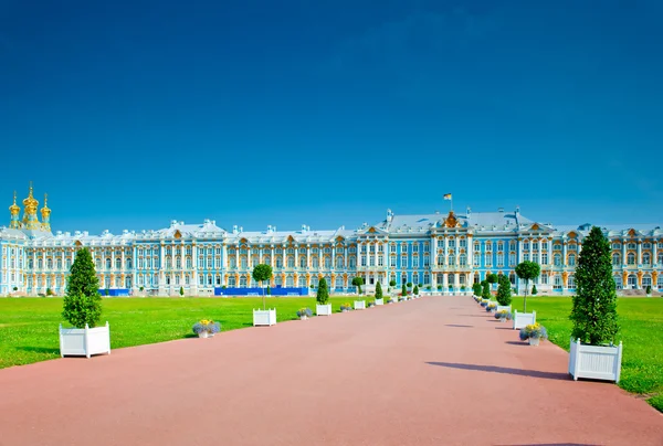 Célèbre palais Catherine à Saint-Pétersbourg — Photo