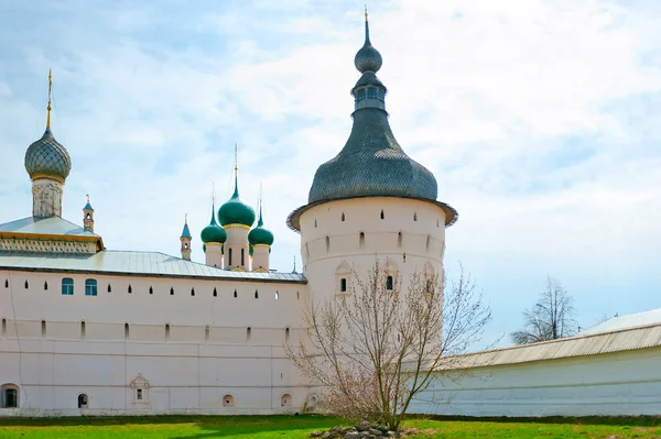 Oroszország, a Kreml, a régi, rostov, a történelem, a kupola, a templom, a architectur — Stock Fotó