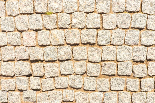 Beautiful background. Granite setts square macro — Stock Photo, Image