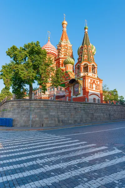 Güzel Aziz basil Katedrali gündoğumu — Stok fotoğraf