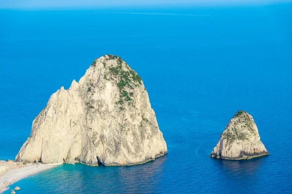 Prachtige Zeilkliffen Griekenland Nabij Het Eiland Zakynthos — Stockfoto