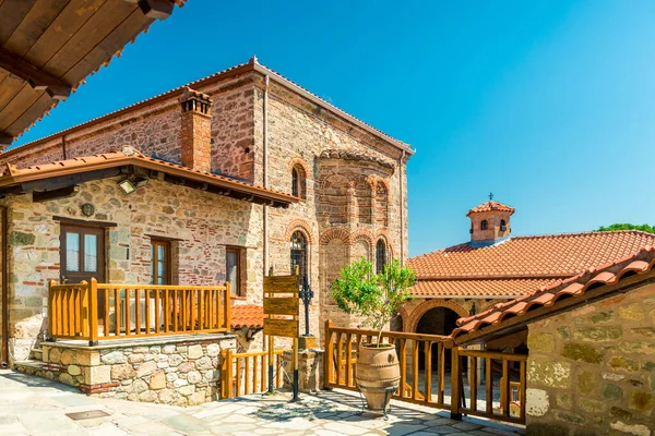 Avlu, Meteora Manastırı, Teselya, Yunanistan