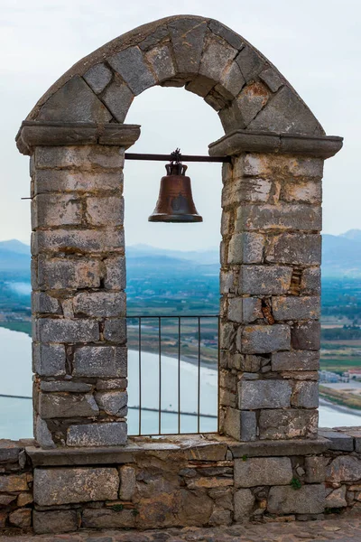 View Part Bell Tower Greece Europe — Stock Photo, Image
