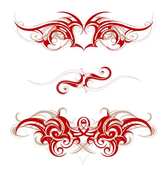 Tatuaje tribal — Vector de stock