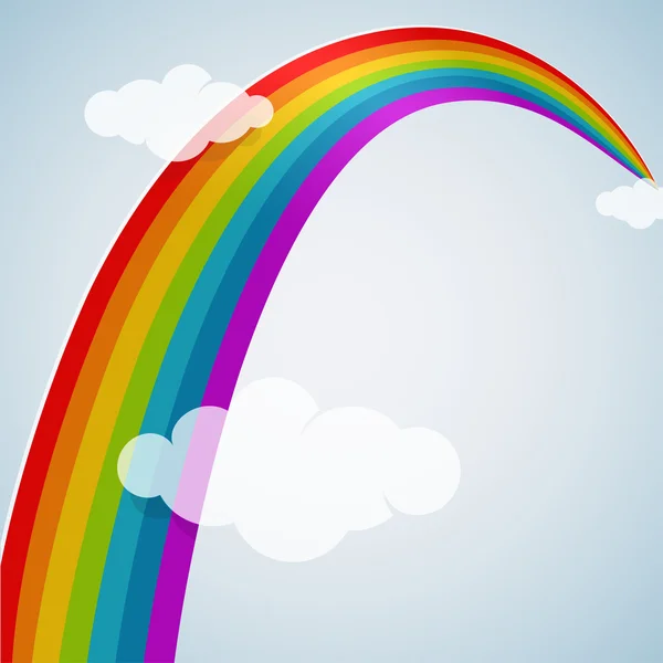 Regenboog boog — Stockvector