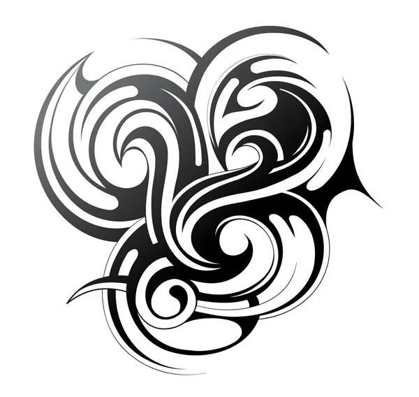 Tribal kunst tatoeage — Stockvector