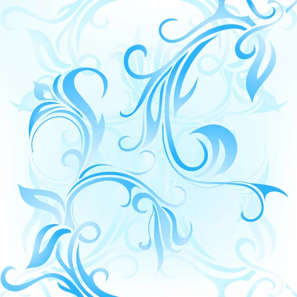 Window frost — Stock Vector