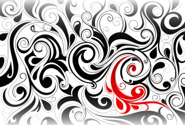 soyutlama swirls ile