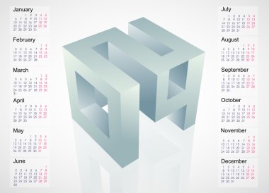 Takvim fot yıl 2014