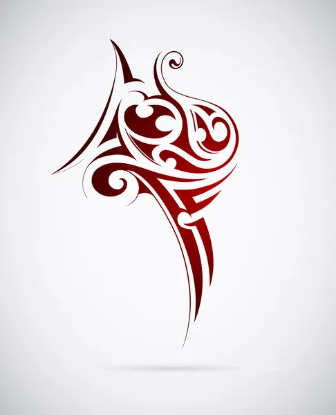 Tatouage tribal Maori — Image vectorielle