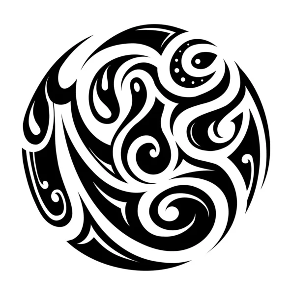 Cercle d'art tribal — Image vectorielle