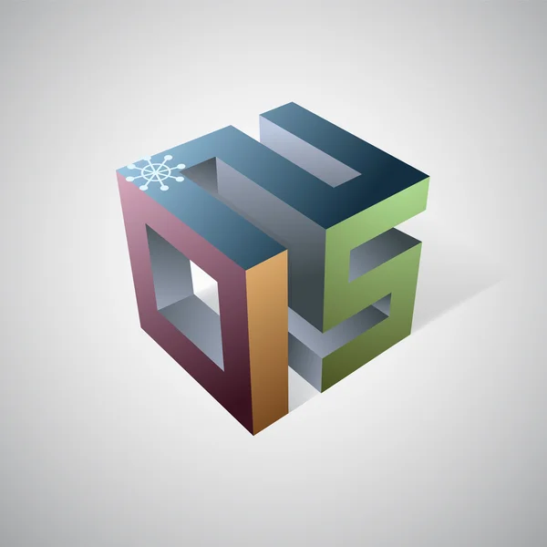 2015 emblème pour calendriers — Image vectorielle