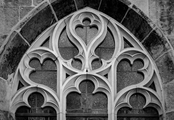 Aachen Německo Říjen2020 Okno Fasád Architektuře Aachener Dom Gotic — Stock fotografie