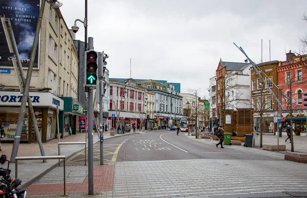 Κορκ Ιρλανδία Απριλίου 2022 Οδός Αγίου Πατρικίου Στο Κέντρο Της — Φωτογραφία Αρχείου