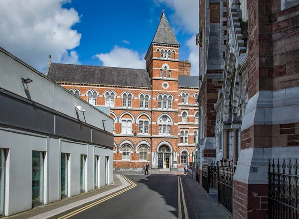 Cork Ireland April 2022 Peter Cathedral Main Street Daytime — Stock Photo, Image