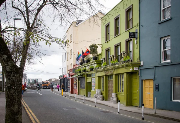 Cork Ireland April 2022 Old City Center Sober Lane Restaurant — Fotografia de Stock