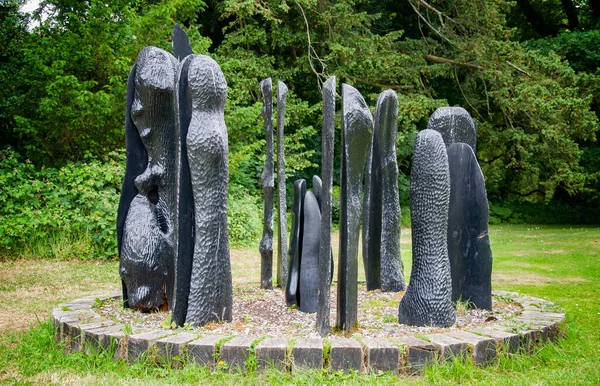 BLARNEY, IRELAND. JUNE 17, 2022. Stones Garden at Blarney Castle at county Cork.