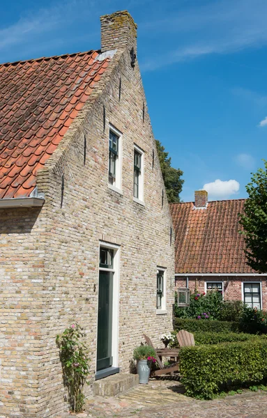 Altes Haus in bourtange — Stockfoto