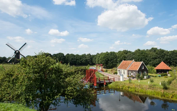 Entrance of fortress Bourtange — Stock Photo, Image