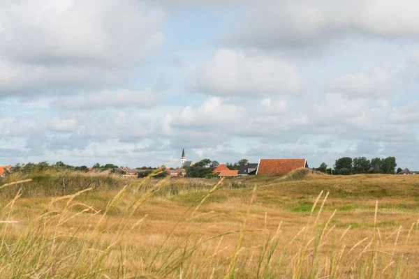 Den Hoorn and Grass — Stock Photo, Image