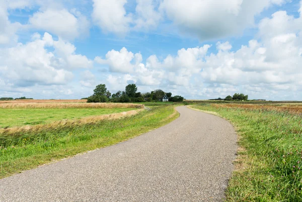 Road on Texel — Stock Photo, Image